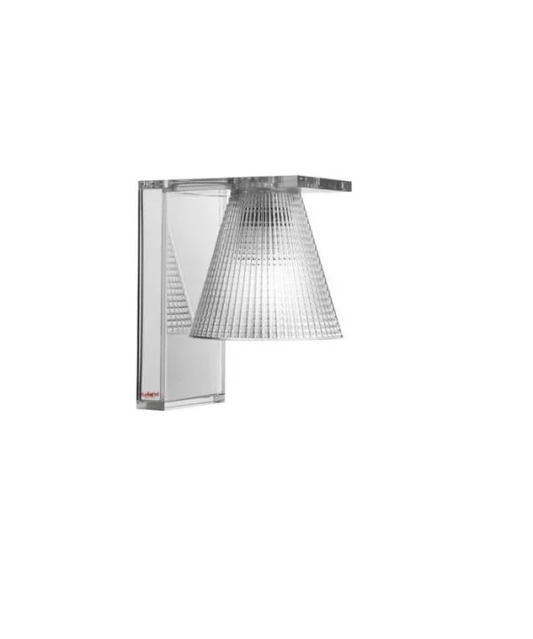 Kartell - Light Air Wandlamp Sculped Kristal