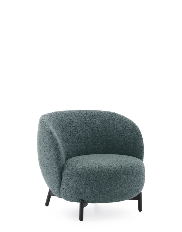 Kartell Lunam fauteuil Curly - KartellCurlyC4Petrol