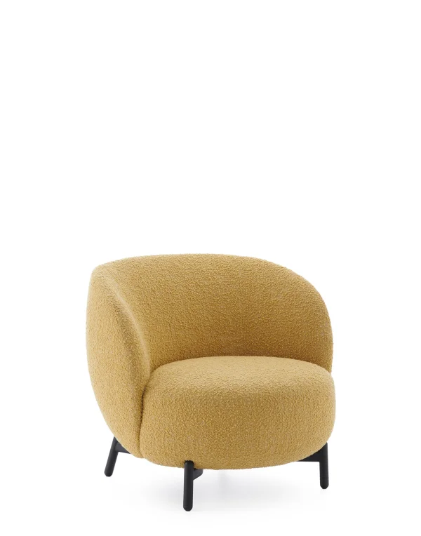 Kartell Lunam fauteuil Curly - KartellCurlyC5Giftgelb