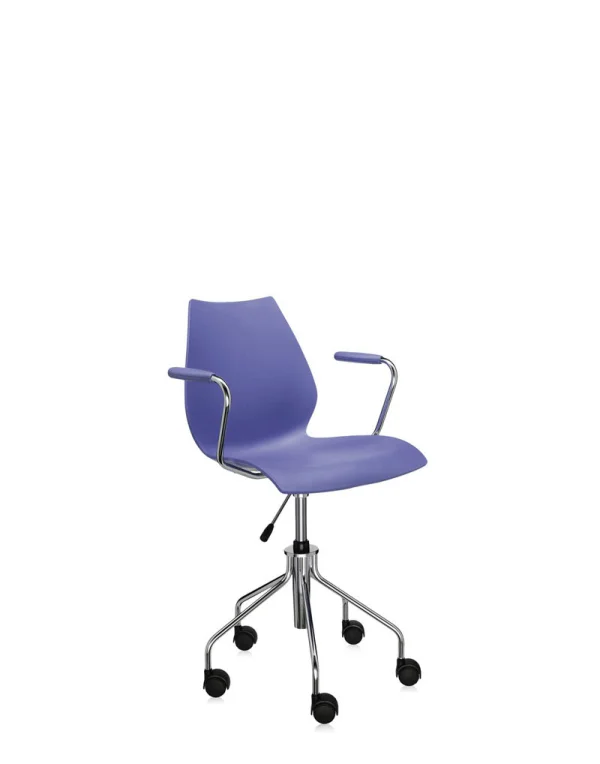 Kartell Maui armleundraaistoel - marineblauw