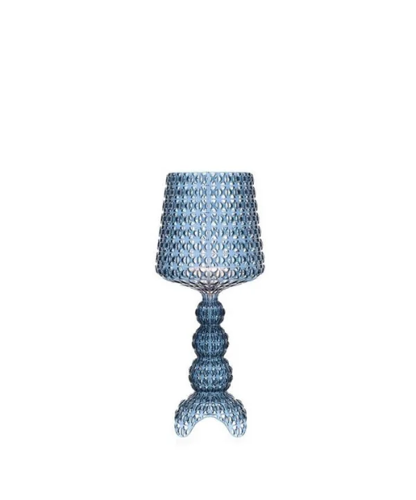 Kartell - Mini Kabuki Tafellamp Licht Blauw