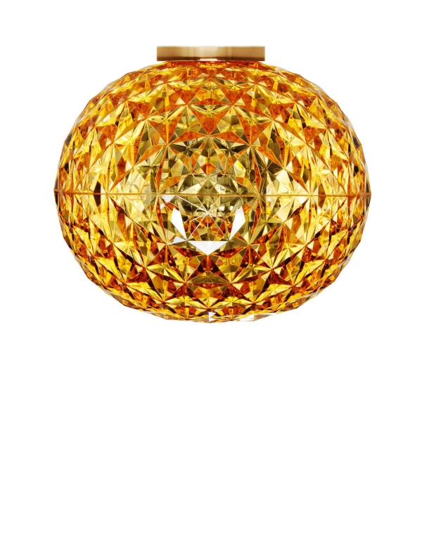 Kartell Planet plafondlamp - amberkleurig