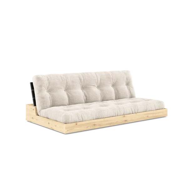 Karup Design Basis slaapbank - 510 Ivory - 102 black lacquered