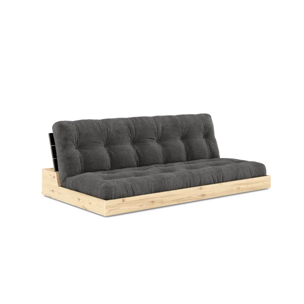 Karup Design Basis slaapbank - 511 Charcoal - 102 black lacquered