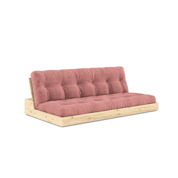 Karup Design Basis slaapbank - 516 Sorbet Pink - 101ClearLacquered