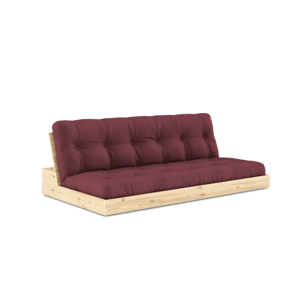 Karup Design Basis slaapbank - 710 Bordeaux - 101ClearLacquered