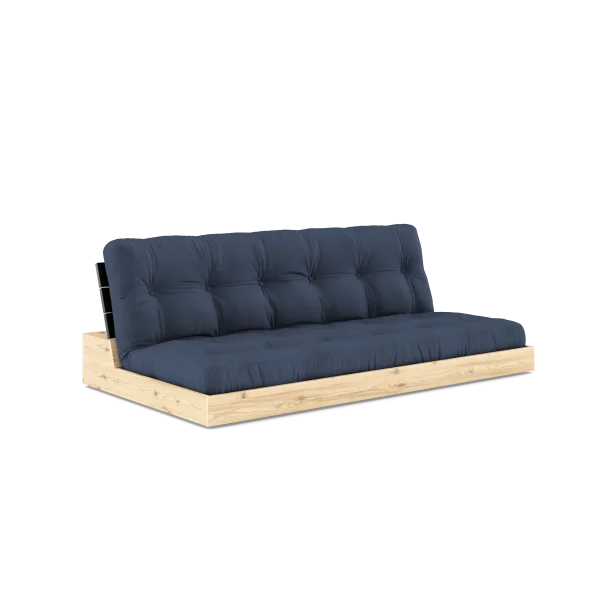 Karup Design Basis slaapbank - 737 Navy - 102 black lacquered