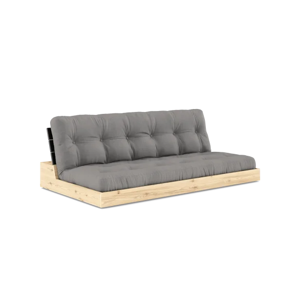 Karup Design Basis slaapbank - 746 Grey - 102 black lacquered