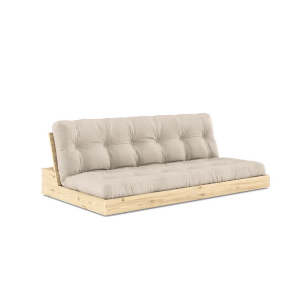 Karup Design Basis slaapbank - 747 Beige - 101ClearLacquered