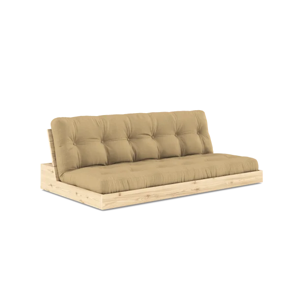 Karup Design Basis slaapbank - 758 Wheat Beige - 101ClearLacquered