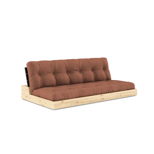 Karup Design Basis slaapbank - 759 Clay Brown - 102 black lacquered