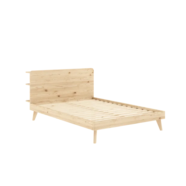 Karup Design Bed Retreat - 101 clear lacquered - 160 x 200 cm