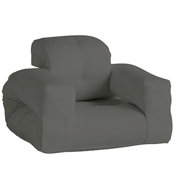 Karup Design-collectie Outdoor lounge stoel Hippo Out donkergrijs