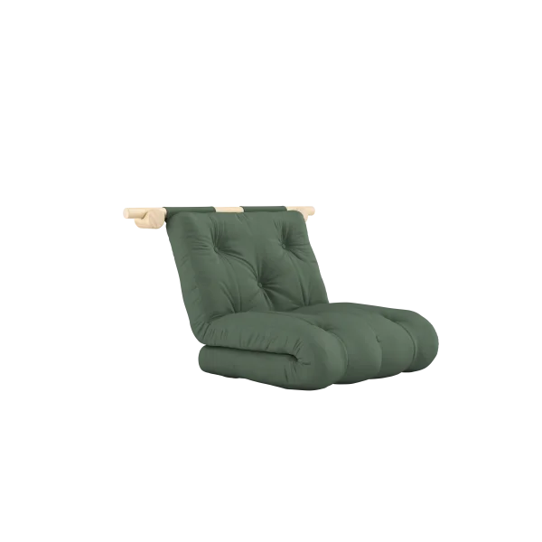 Karup Design Gehaakte slaapstoel - olive green