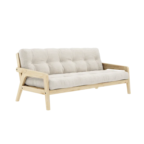 Karup Design Grab Slaapbank - 510 Ivory - 101ClearLacquered