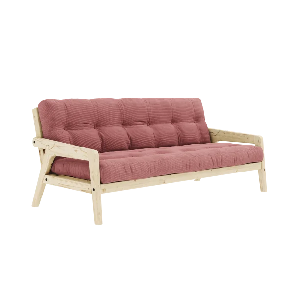 Karup Design Grab Slaapbank - 516 Sorbet Pink - 101ClearLacquered