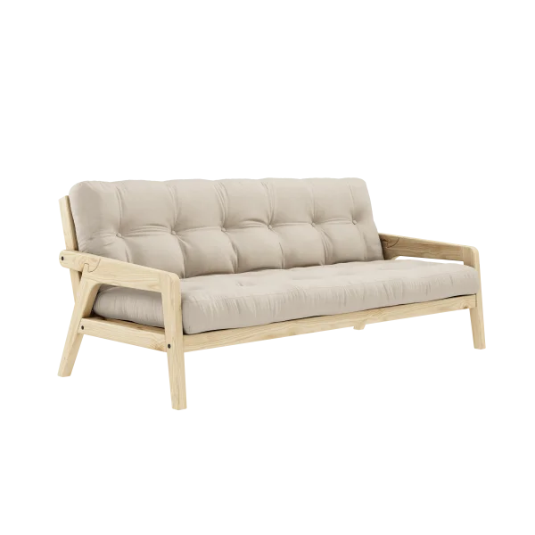 Karup Design Grab Slaapbank - 747 Beige - 101ClearLacquered