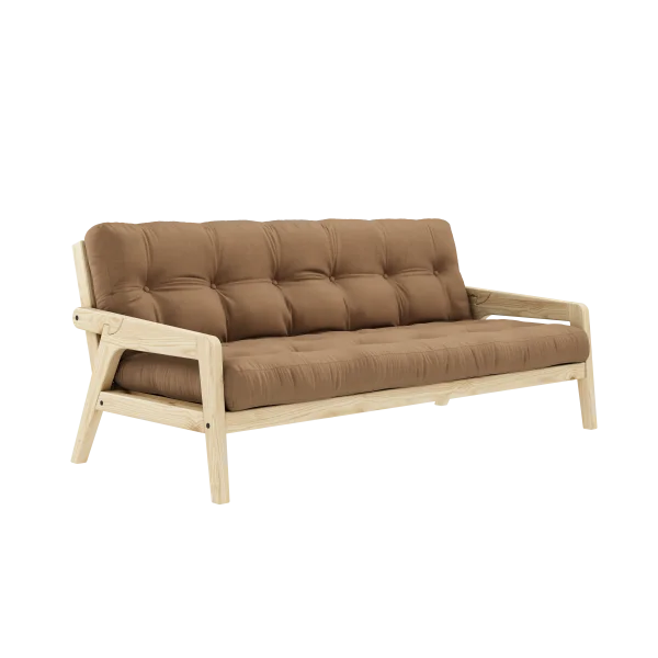 Karup Design Grab Slaapbank - 755 Mocca - 101ClearLacquered