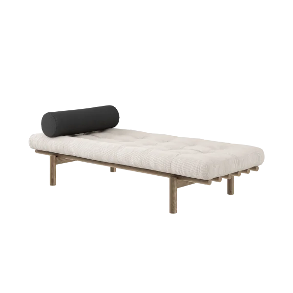 Karup Design Next Daybed - 101 blank gelakt - 510 Ivory - 106 carob brown lacquered