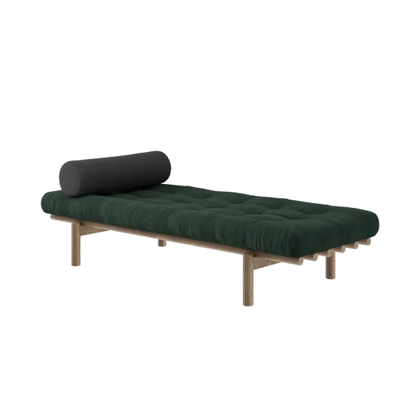 Karup Design Next Daybed - 101 blank gelakt - 512 Seaweed - 106 carob brown lacquered