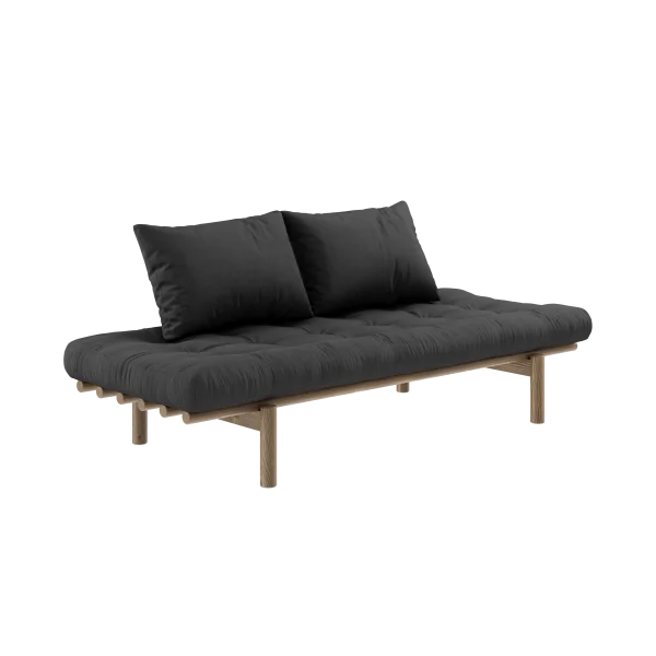 Karup Design Pace Daybed - 734 Dark Grey - 106 carob brown lacquered