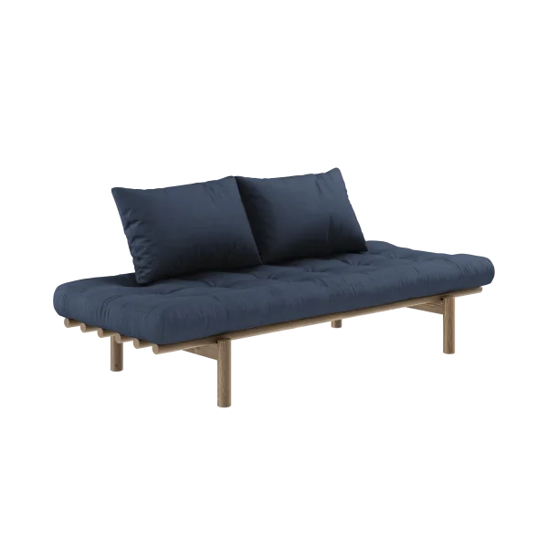 Karup Design Pace Daybed - 737 Navy - 106 carob brown lacquered