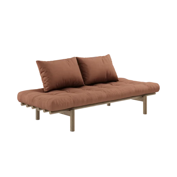 Karup Design Pace Daybed - 759 Clay Brown - 106 carob brown lacquered