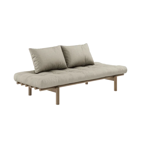 Karup Design Pace Daybed - 914 Linen - 106 carob brown lacquered