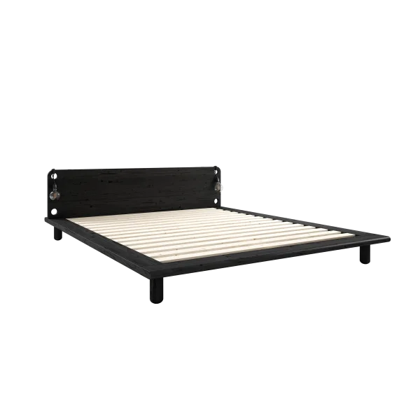 Karup Design Peek bed - 102 black lacquered - 140 x 200 cm