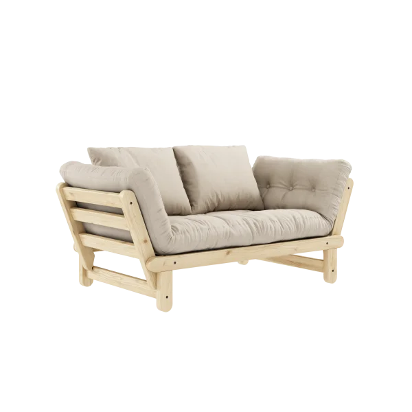 Karup Design Slaapbank Beat - 747 Beige - 101ClearLacquered