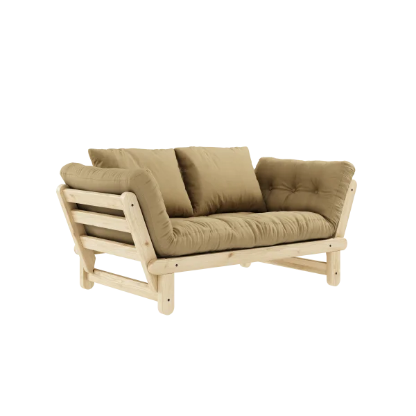 Karup Design Slaapbank Beat - 758 Wheat Beige - 101ClearLacquered