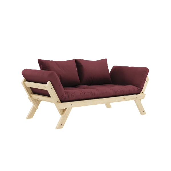 Karup Design Slaapbank Bebop - 710 Bordeaux - 101ClearLacquered