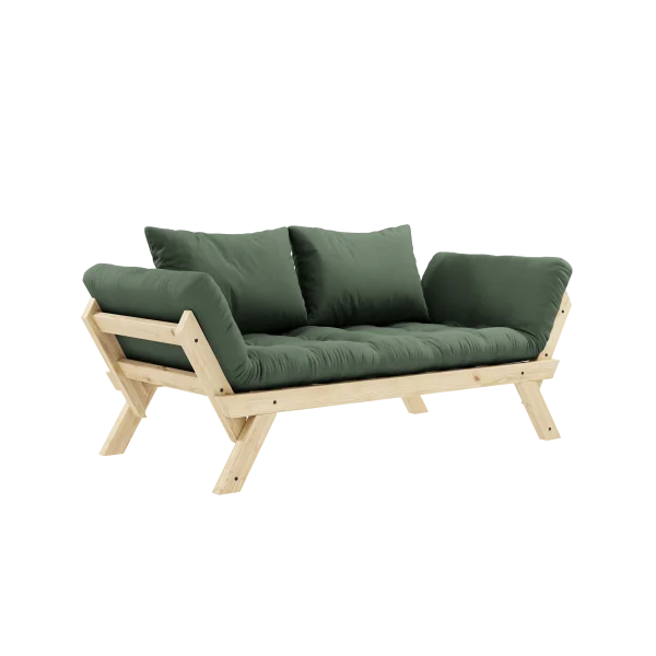 Karup Design Slaapbank Bebop - 756 Olive Green - 101ClearLacquered