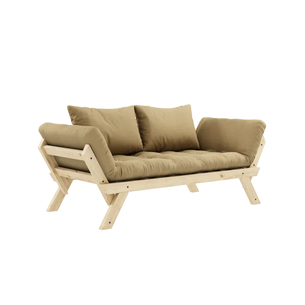 Karup Design Slaapbank Bebop - 758 Wheat Beige - 101ClearLacquered