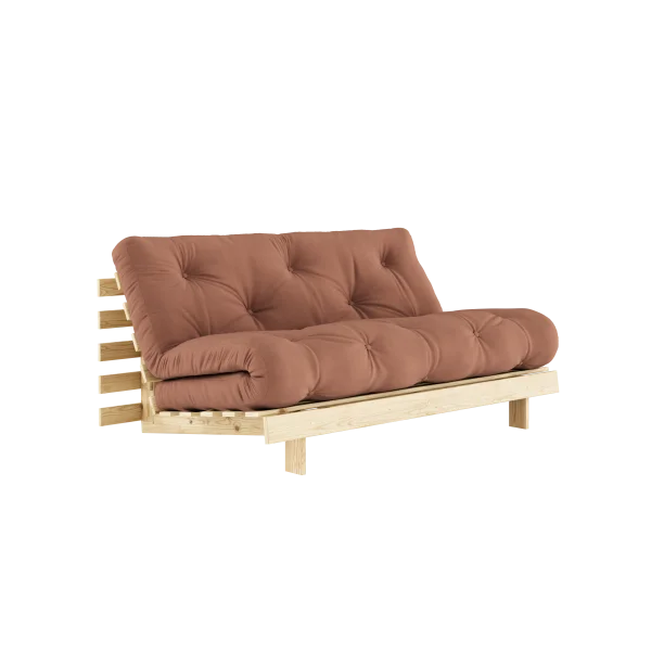 Karup Design Slaapbank Roots 160 - 100 raw - 759 Clay Brown