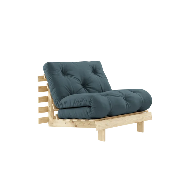 Karup Design Slaapbank Roots 90 - 757 Petrol Blue - 100 raw