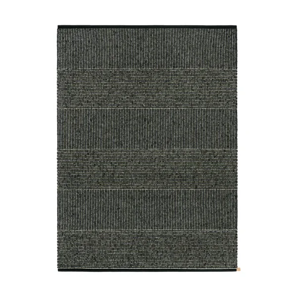 Kasthall Fasad Duo vloerkleed Dark black-light grey 501, 300x400 cm