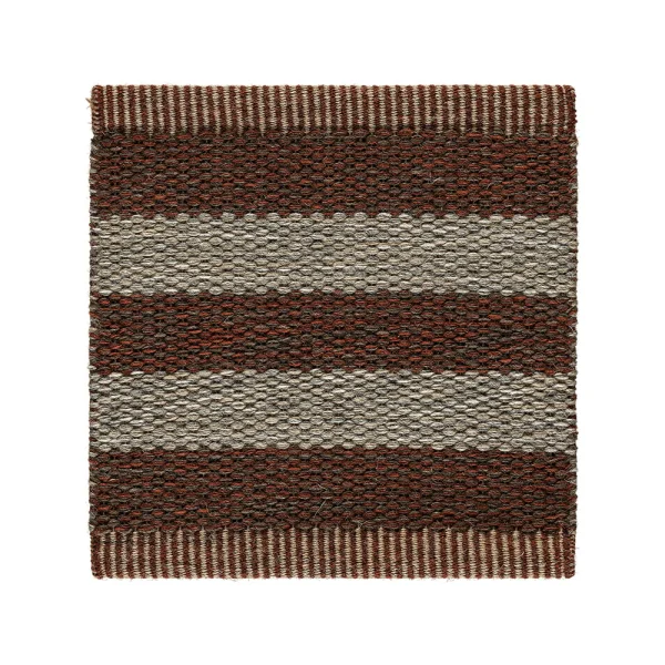 Kasthall Narrow Stripe Icon gangloper Red clay 240x85 cm