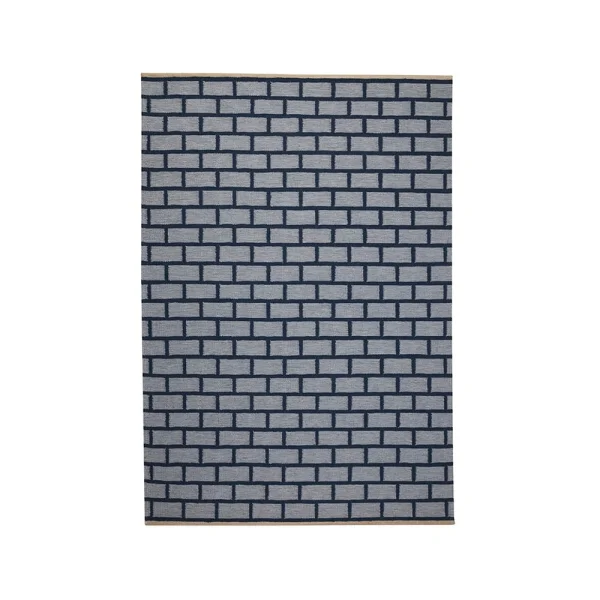 Kateha Brick vloerkleed Blue, 170x240 cm