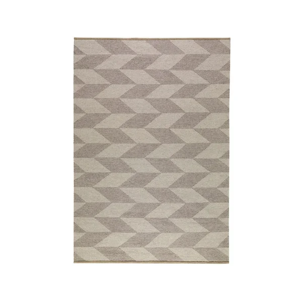 Kateha Herringbone Weave vloerkleed light beige, 170x240 cm