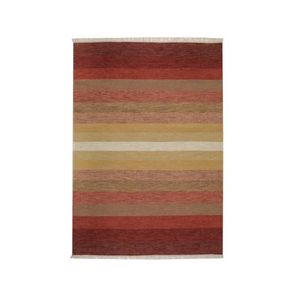 Kateha Tofta wave vloerkleed rood, 170x240 cm