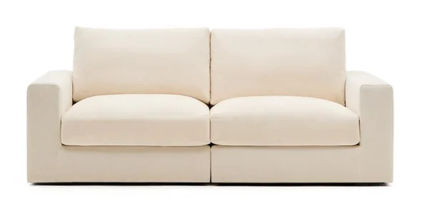 Kave Home 3-zits Bank Alea - Ecru