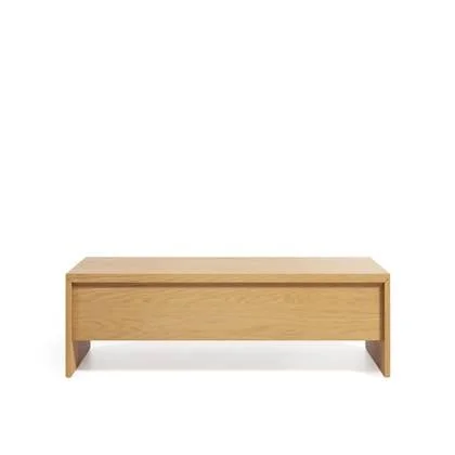 Kave Home - Abilen eiken fineer nachtkastje 110 x 60 cm FSC 100%