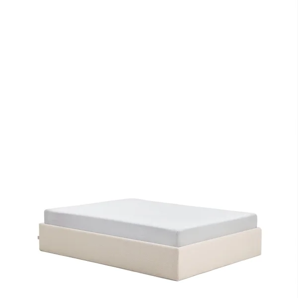 Kave Home Bed Nelzi Met uitklapbare bedbodem, 150 x 200cm - Naturel