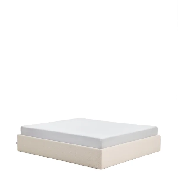 Kave Home Bed Nelzi Met uitklapbare bedbodem, 180 x 200cm - Naturel