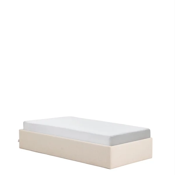 Kave Home Bed Nelzi Met uitklapbare bedbodem, 90 x 200cm - Naturel