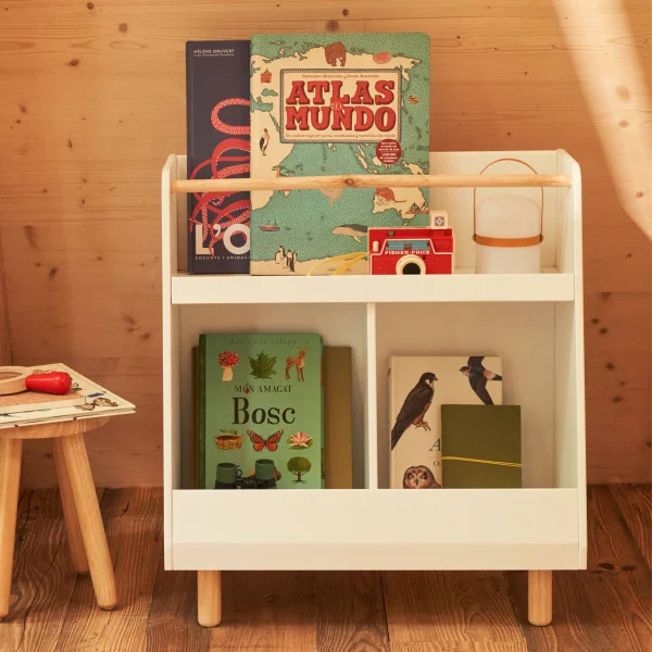 Kave Home Boekenrekje Serwa 68 x 63cm - Wit