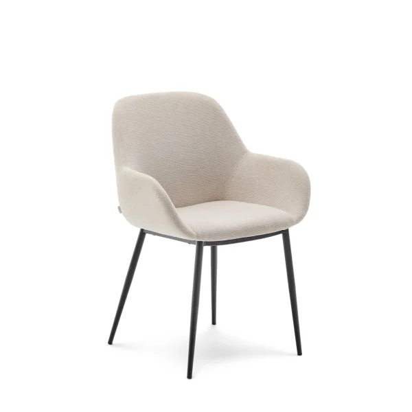 Kave Home Eetkamerstoel Konna - Beige