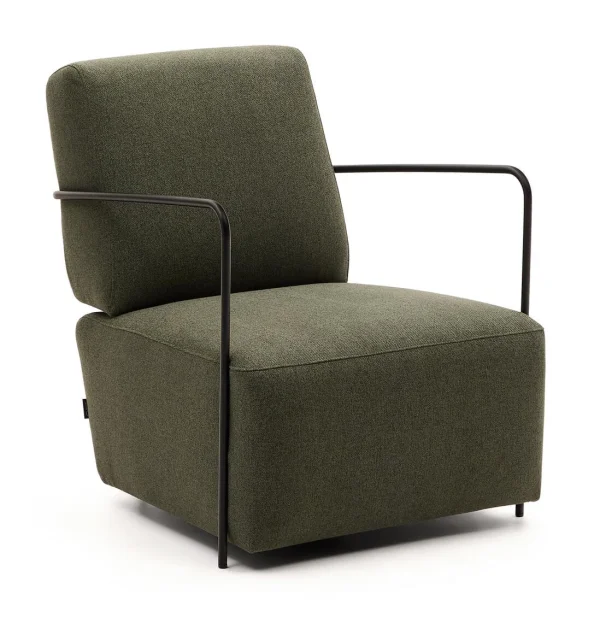 Kave Home Fauteuil Gamer Stof - Donkergroen