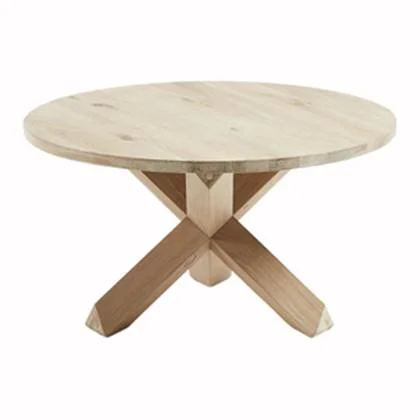 Kave Home Lotus Salontafel Ø 65 cm - Eikenhout